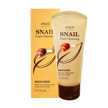 Load image into Gallery viewer, Anjo Professional Snail Cleansing Foam for Skin Brightening and Moisturizing 100ml